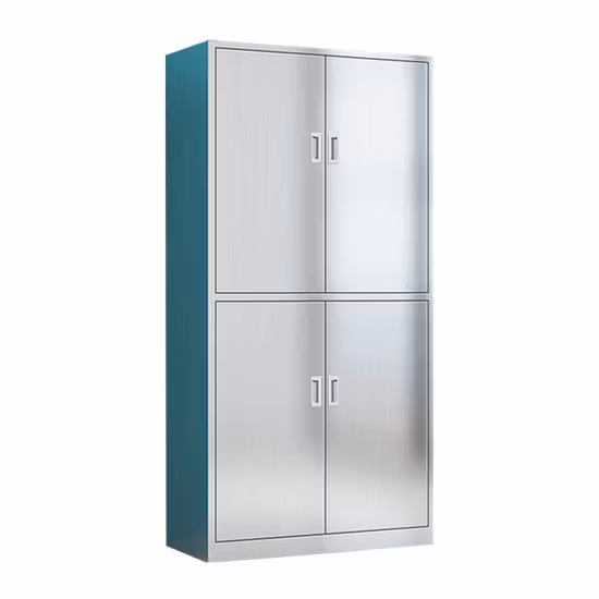 Medical Equipment Cabinet, Outpatient Medicine Cabinet, Stainless Steel Hospital Furniture, Laboratory Cabinet