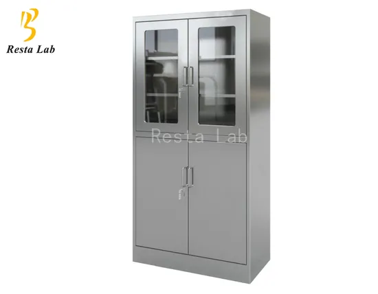 Hospital Metal Medicine Cabinet Steel Office Drug Storage Cabinet